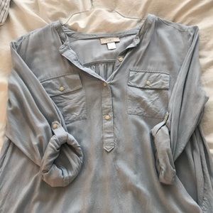 LOFT Factory light blue top